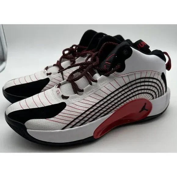Size 11.5 - Jordan Jumpman 2021 White University Red - Picture 1 of 7